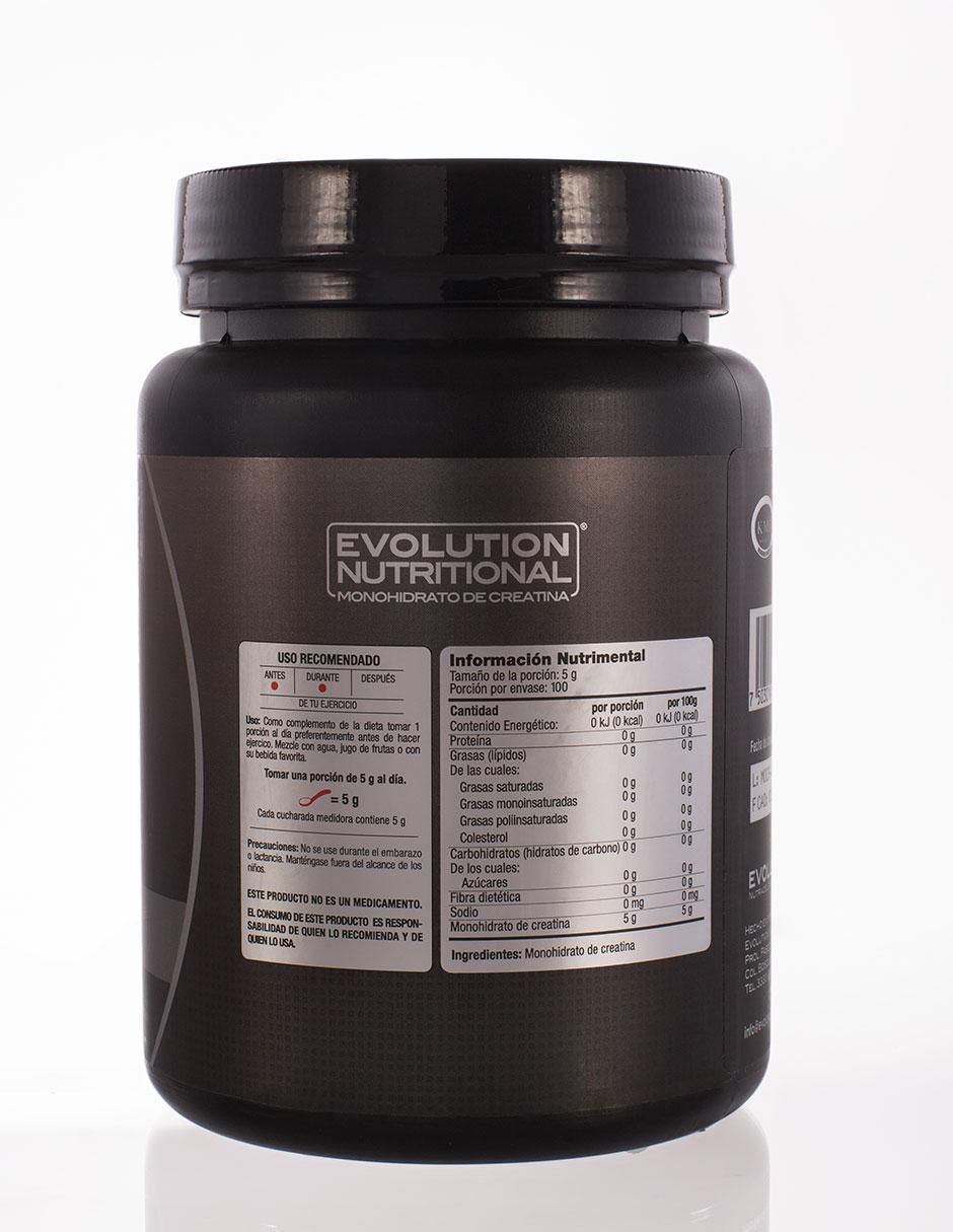Bebida en polvo Monohidrato de Creatina natural 500 gr 2