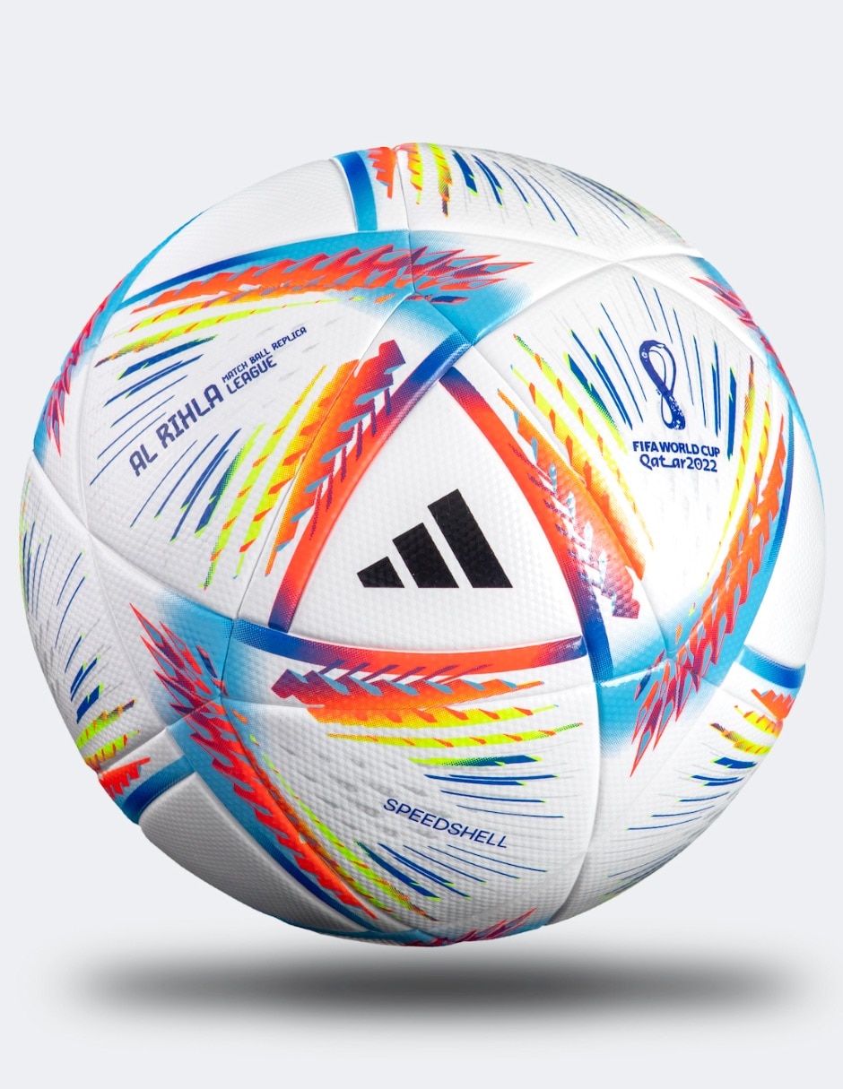 Anotar pedestal Gran universo Balón oficial ADIDAS Copa Mundial Al Rihla FIFA 2022 con Caja |  Liverpool.com.mx
