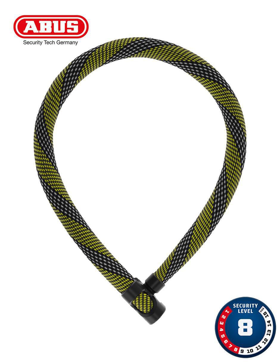 Abus ivera chain 7210/110 racing yellow