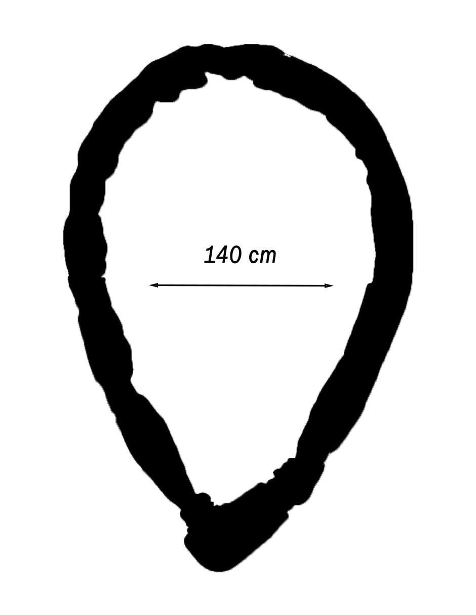 Candado para bicicleta de llave 4