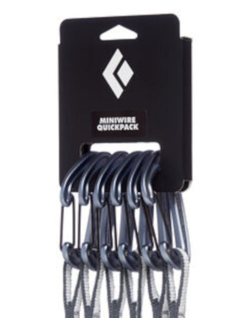 Set de mosquetones miniwire para montañismo 2