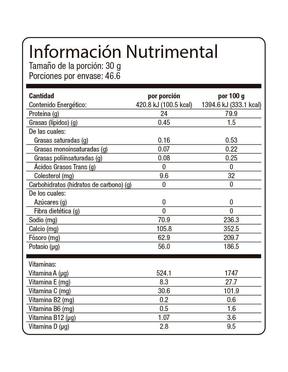 Proteína chai 1400 g 6