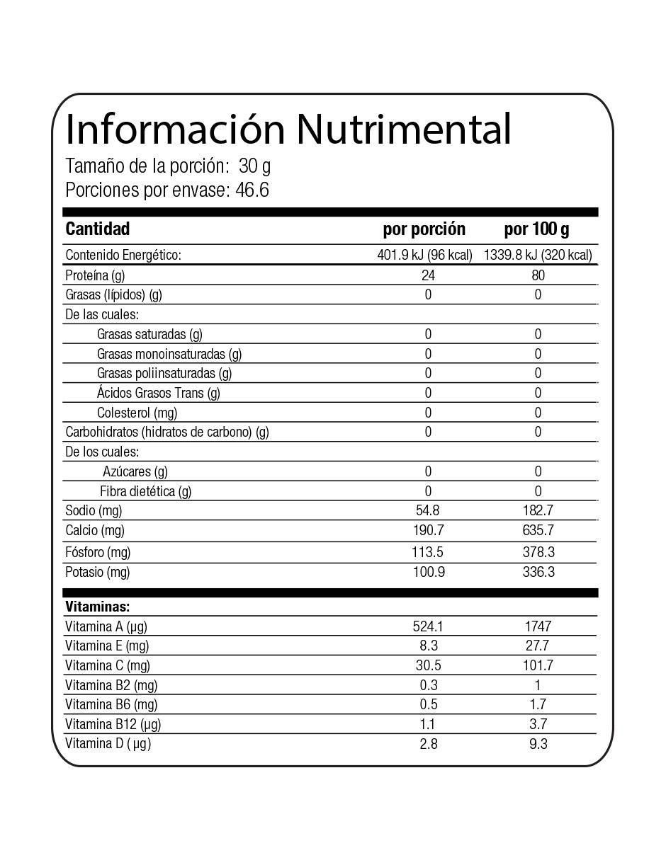Proteína 1400 g 6