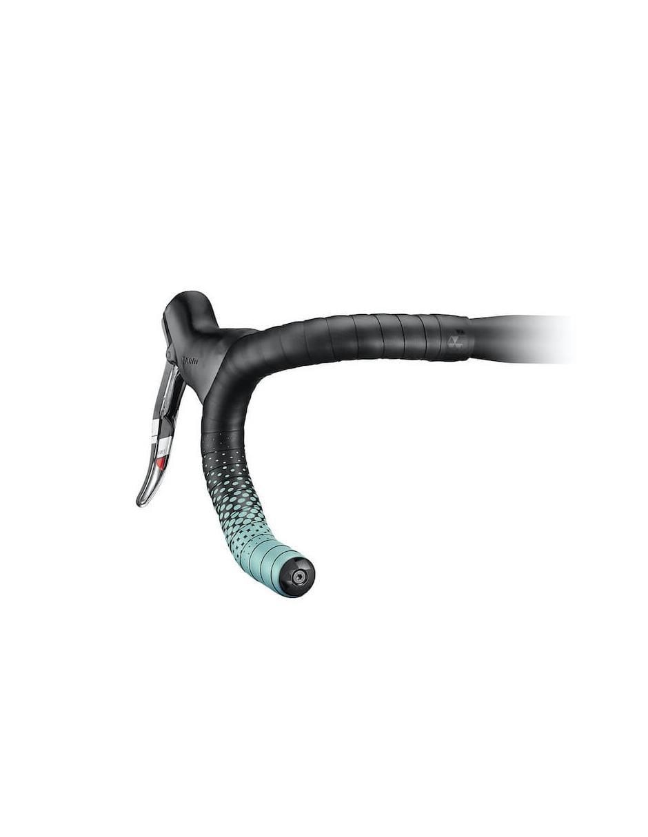 Cinta para manubrio de bicicleta Advanced Leather Touch Gris