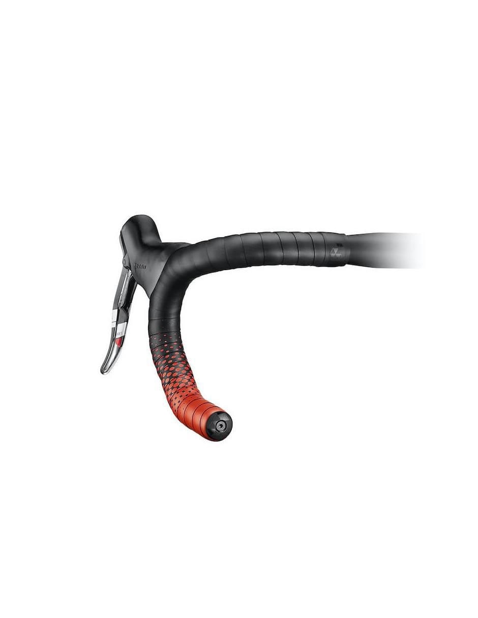 Cinta para manubrio de bicicleta Ciclovation Advanced Leather Touch Gris