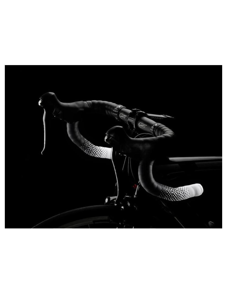 Cinta para manubrio de bicicleta Advanced Leather Touch Gris 2