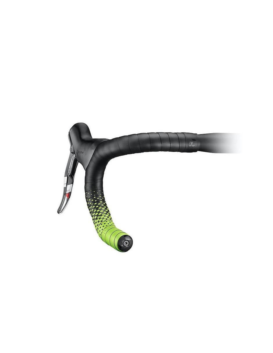 Cinta para manubrio de bicicleta Advanced Leather Touch Gris