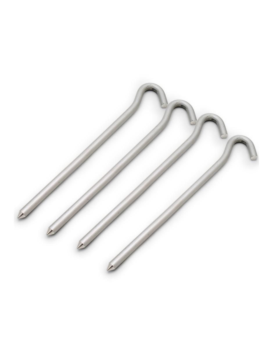 Estacas de aluminio 4 piezas