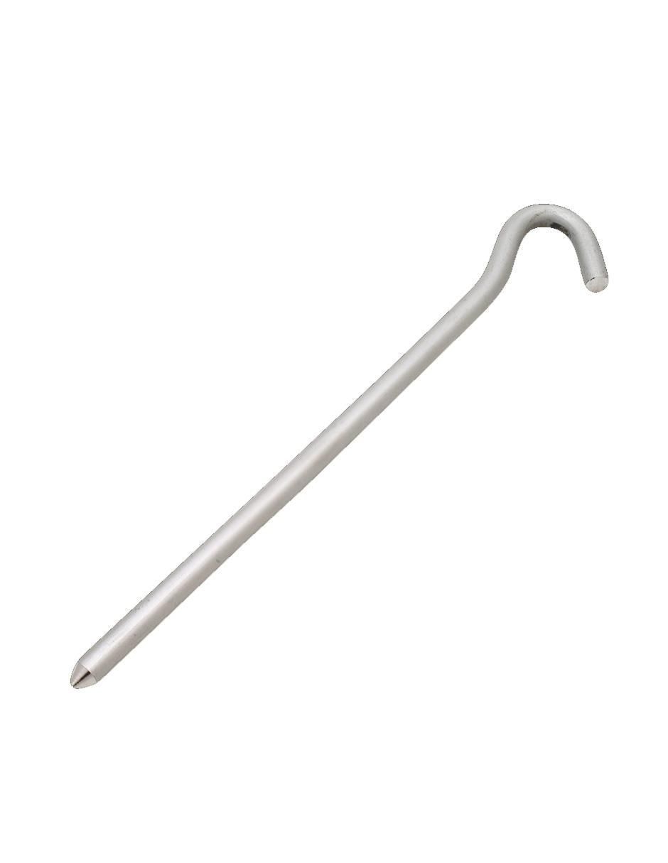 Estacas de aluminio 4 piezas 2