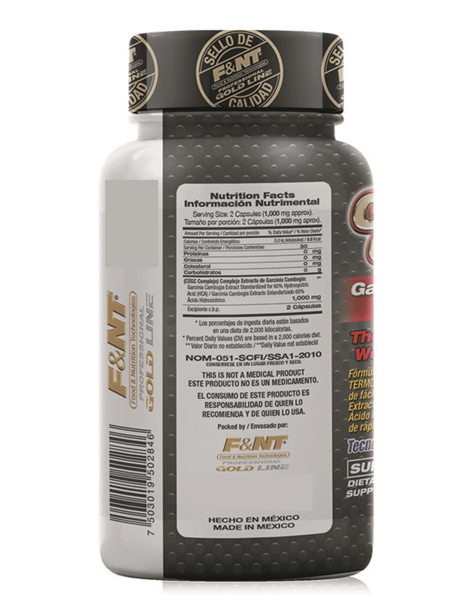 Fórmula concentrada de extracto de garcina cambogia con extracto de garcina cambogia 4