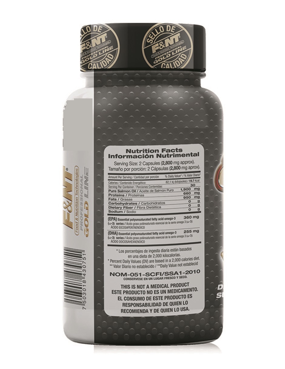 Omega 3 ácido graso de salmón 4