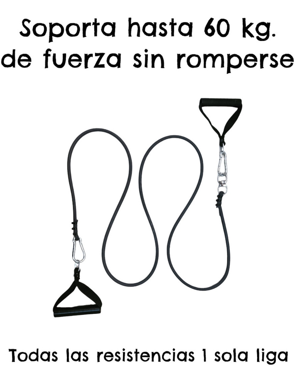 Set de ligas de resistencia Pro Gym 8