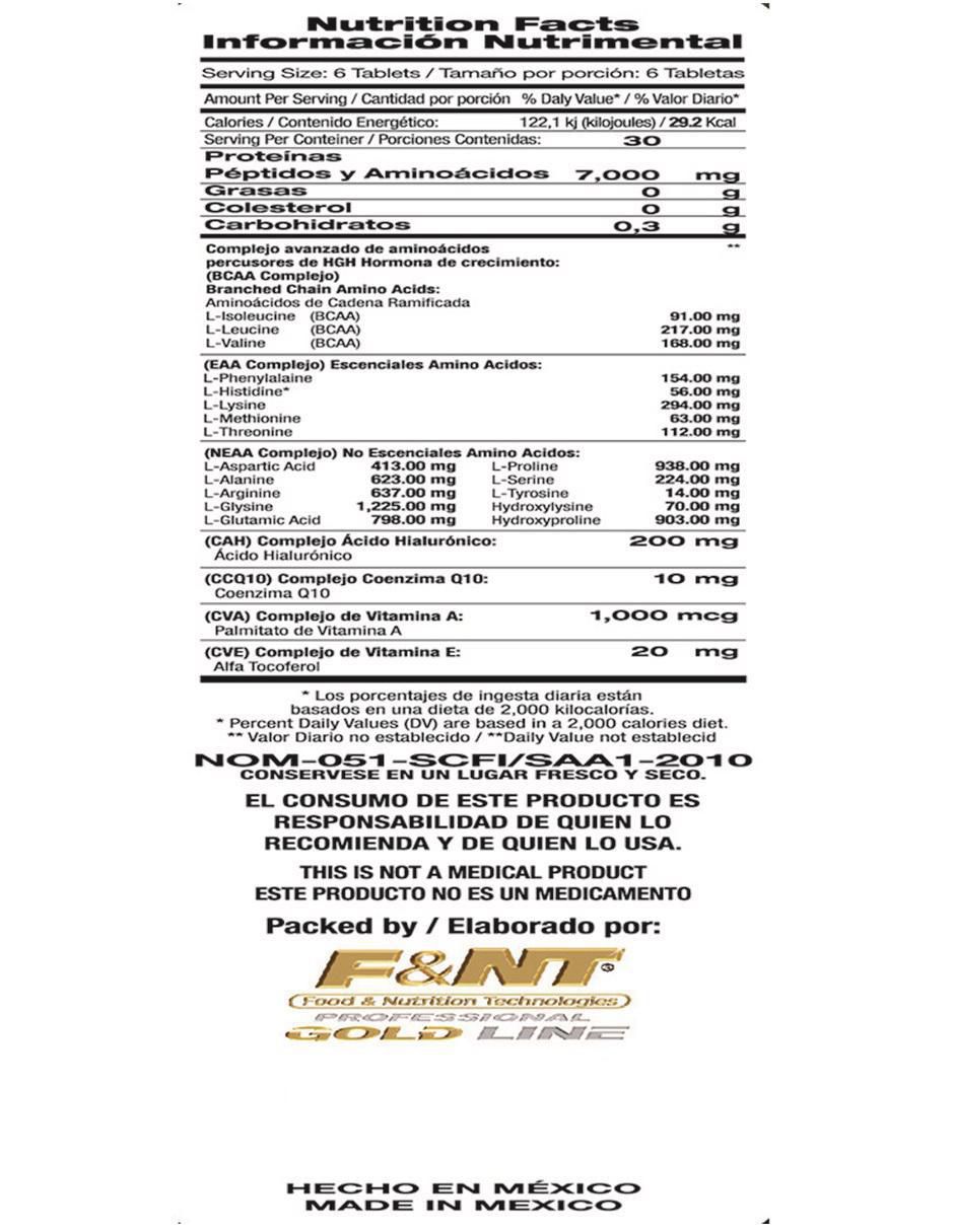 Suplemento alimenticio Food & 2