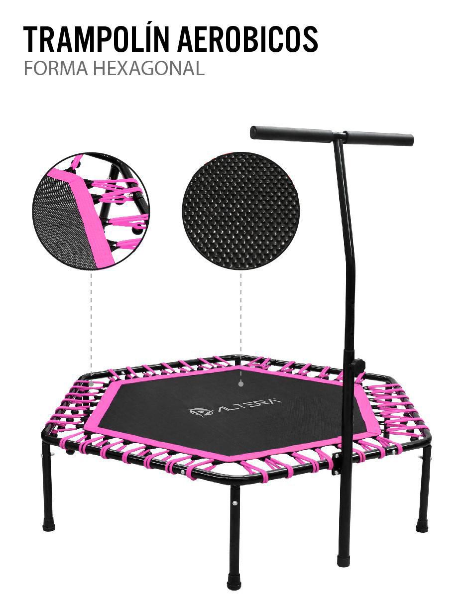 Trampolín hexagonal para ejercicio trhe-01 2