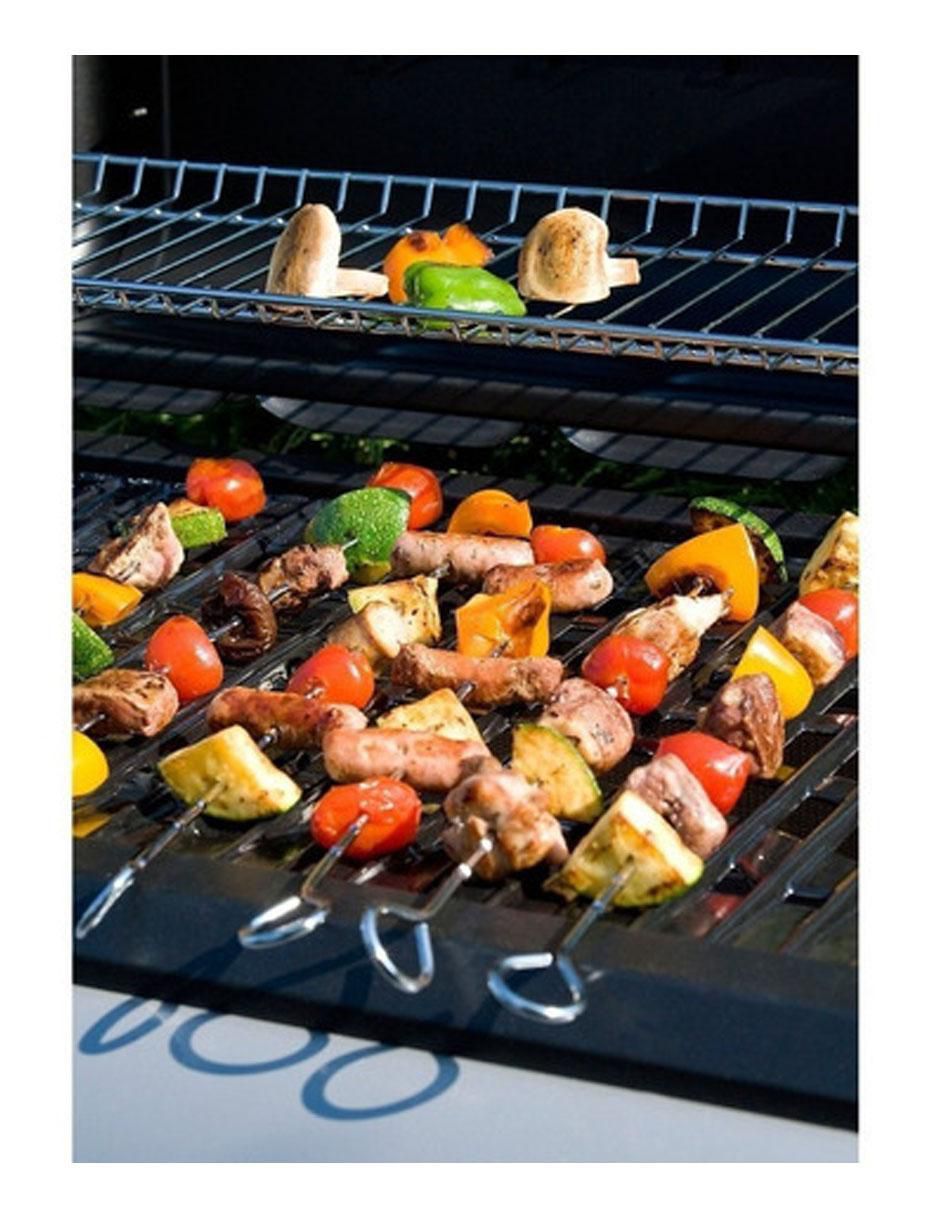 Set brocheteros de acero inoxidable 4 piezas 2