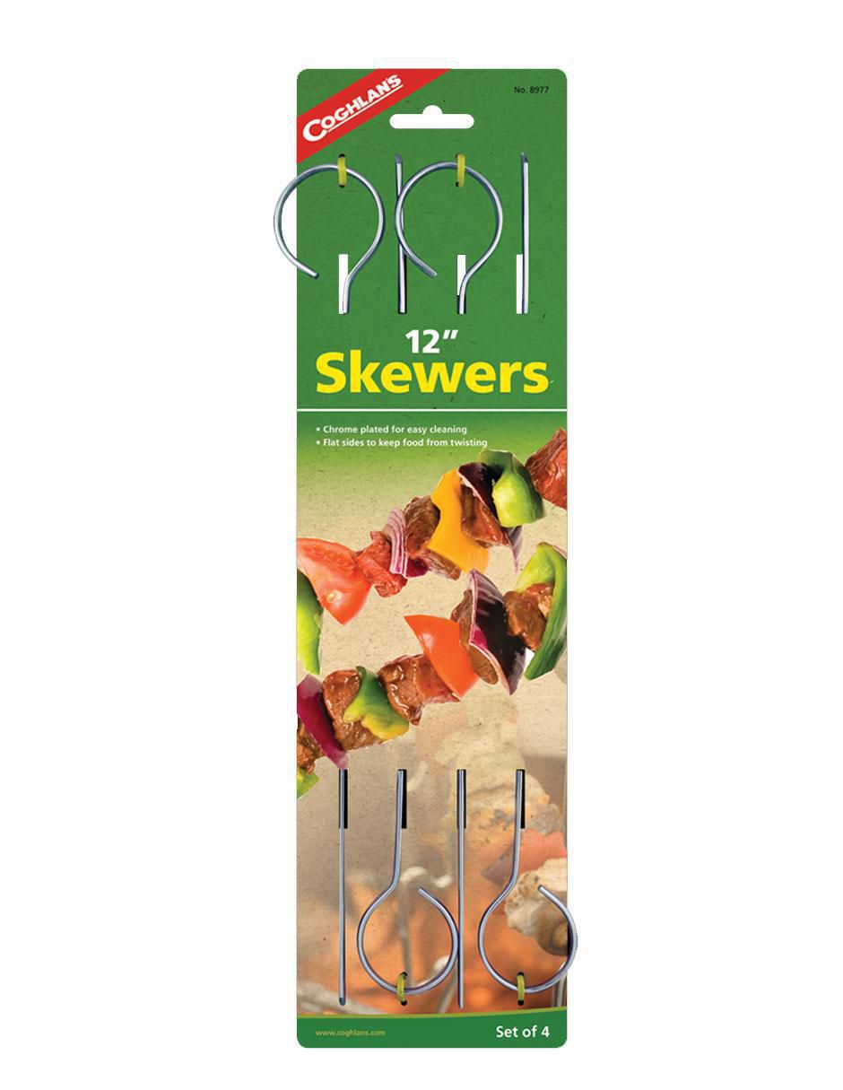 Set brocheteros de acero inoxidable 4 piezas 4