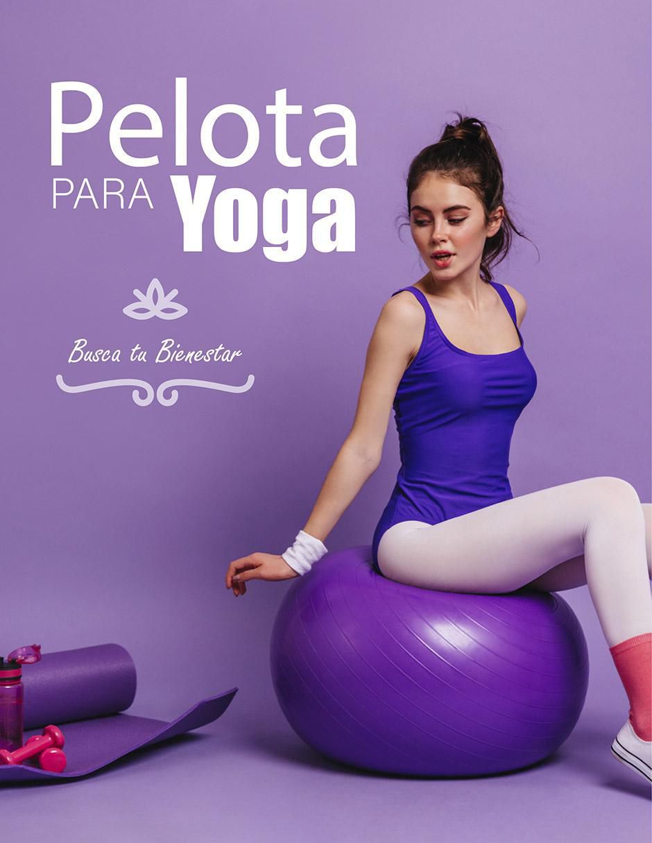 Infinite Pelota Yoga Y Pilates Con Bomba 55cm Mod. If-pvc009