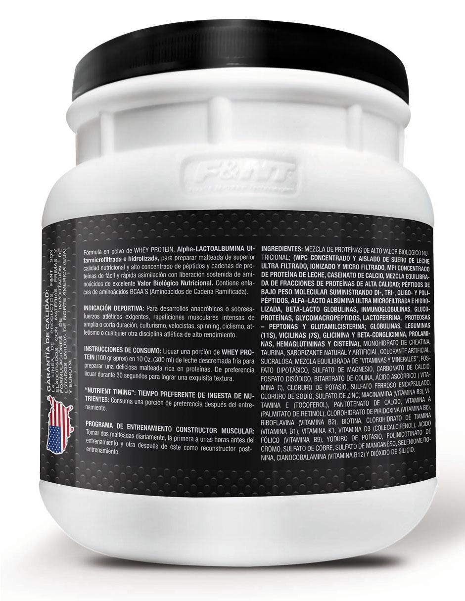 Suplemento alimenticio Food & sabor vainilla de 500 g 3