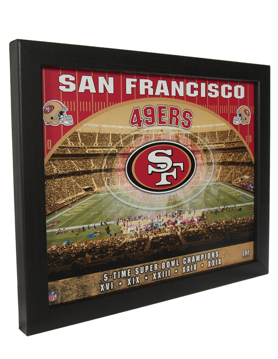 Panel conmemorativo San Francisco 49ers 2