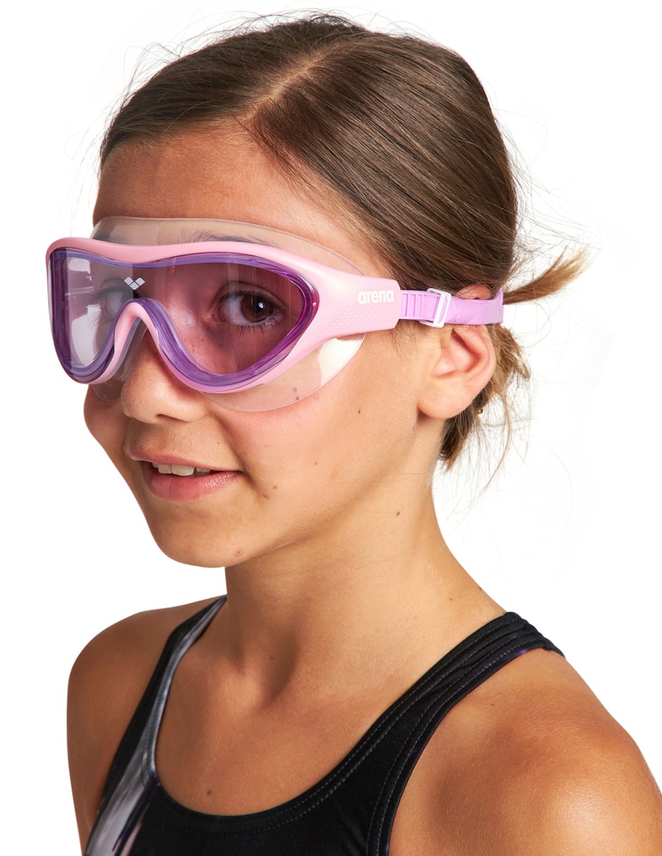 Goggles tipo máscara para natación de niña 2