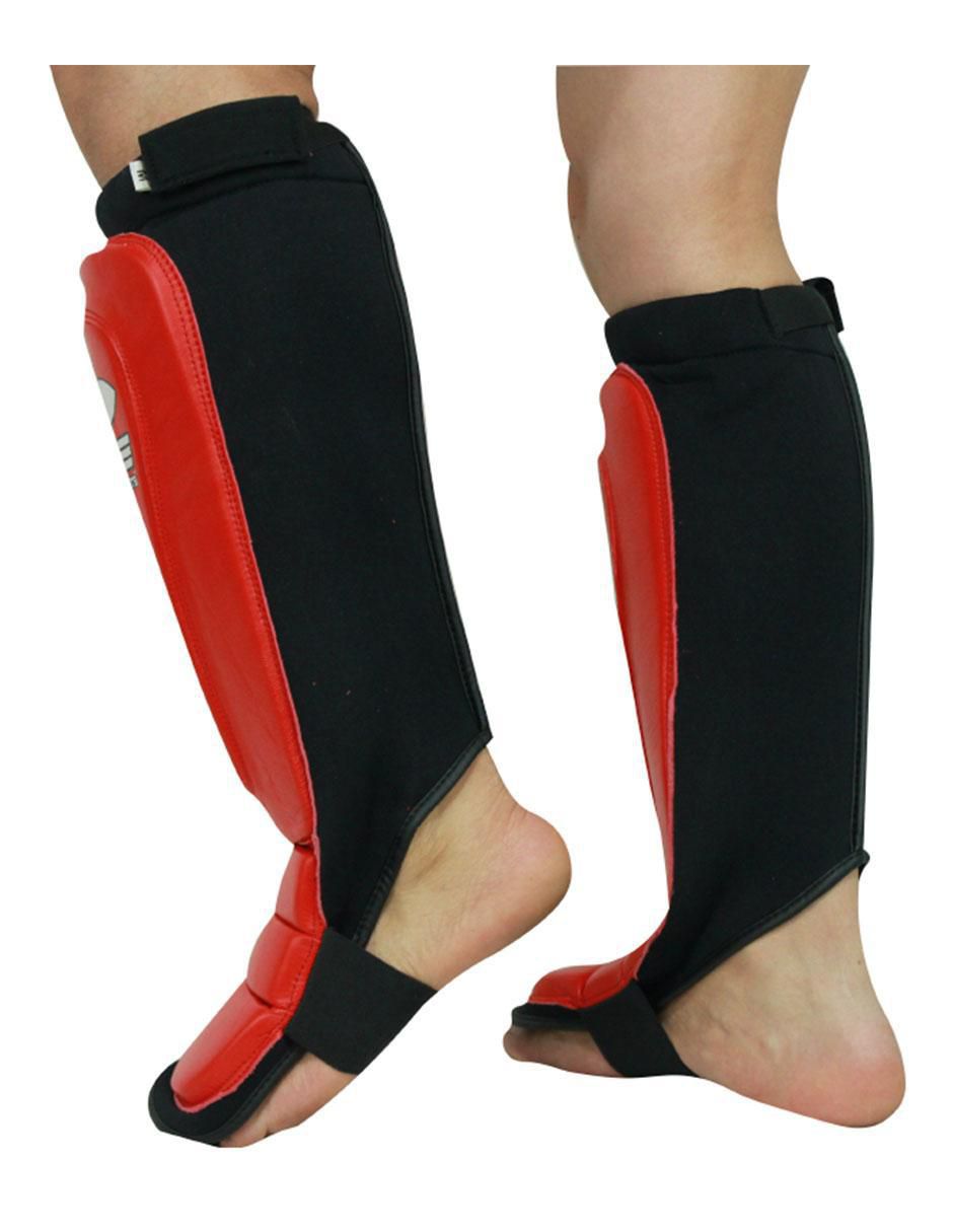 Fire sports espinillera de piel