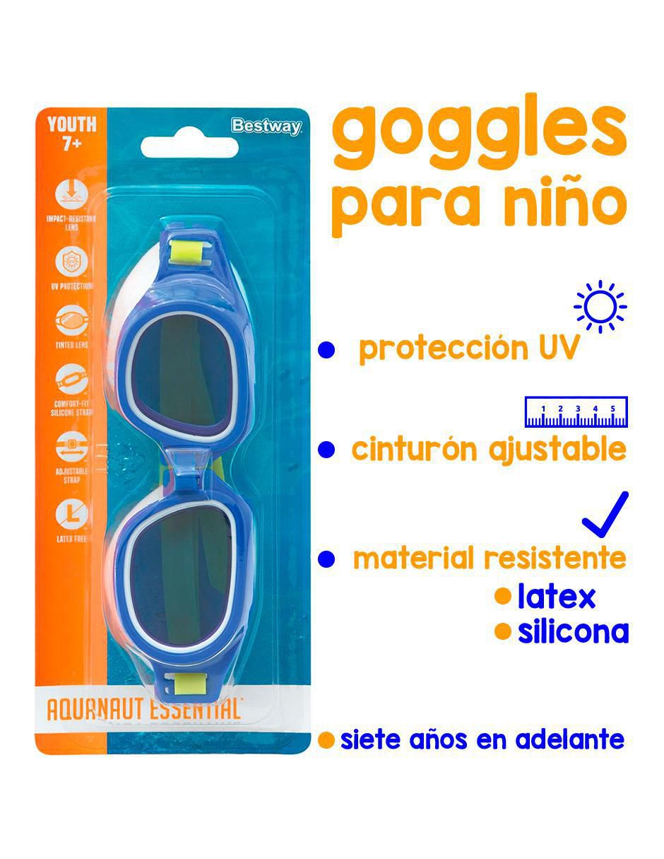 Goggles visor para natación infantil unisex 6