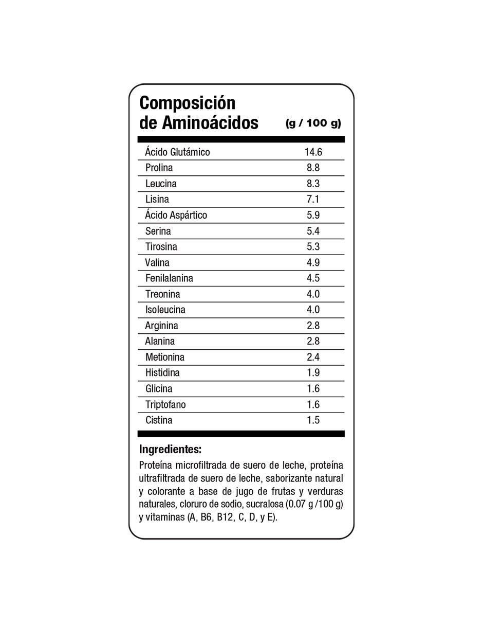 Bebida en polvo WP100 de horchata 800 g 2