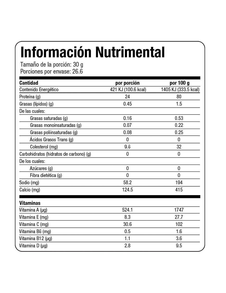 Bebida en polvo WP100 de horchata 800 g 3