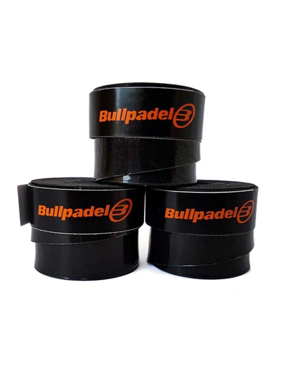 Blister 3 overgrips perforados negros de Bullpadel - Confort y absorción