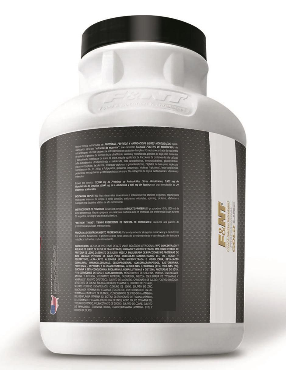 Suplemento Food & sabor vainilla francesa de 3.5 kg 3