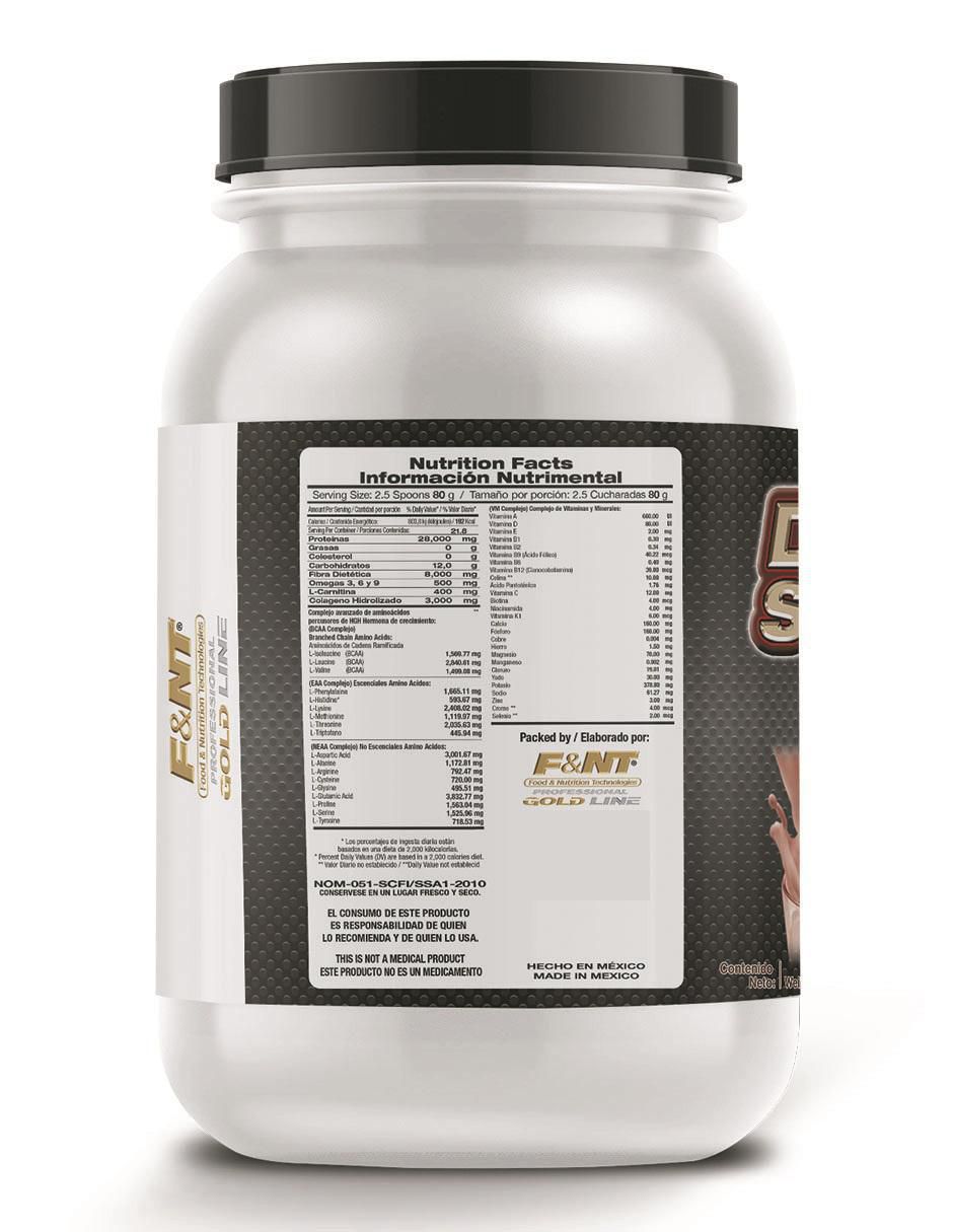 Suplemento alimenticio Food & Nutrition Technologies sabor vainilla de 1750 g 4