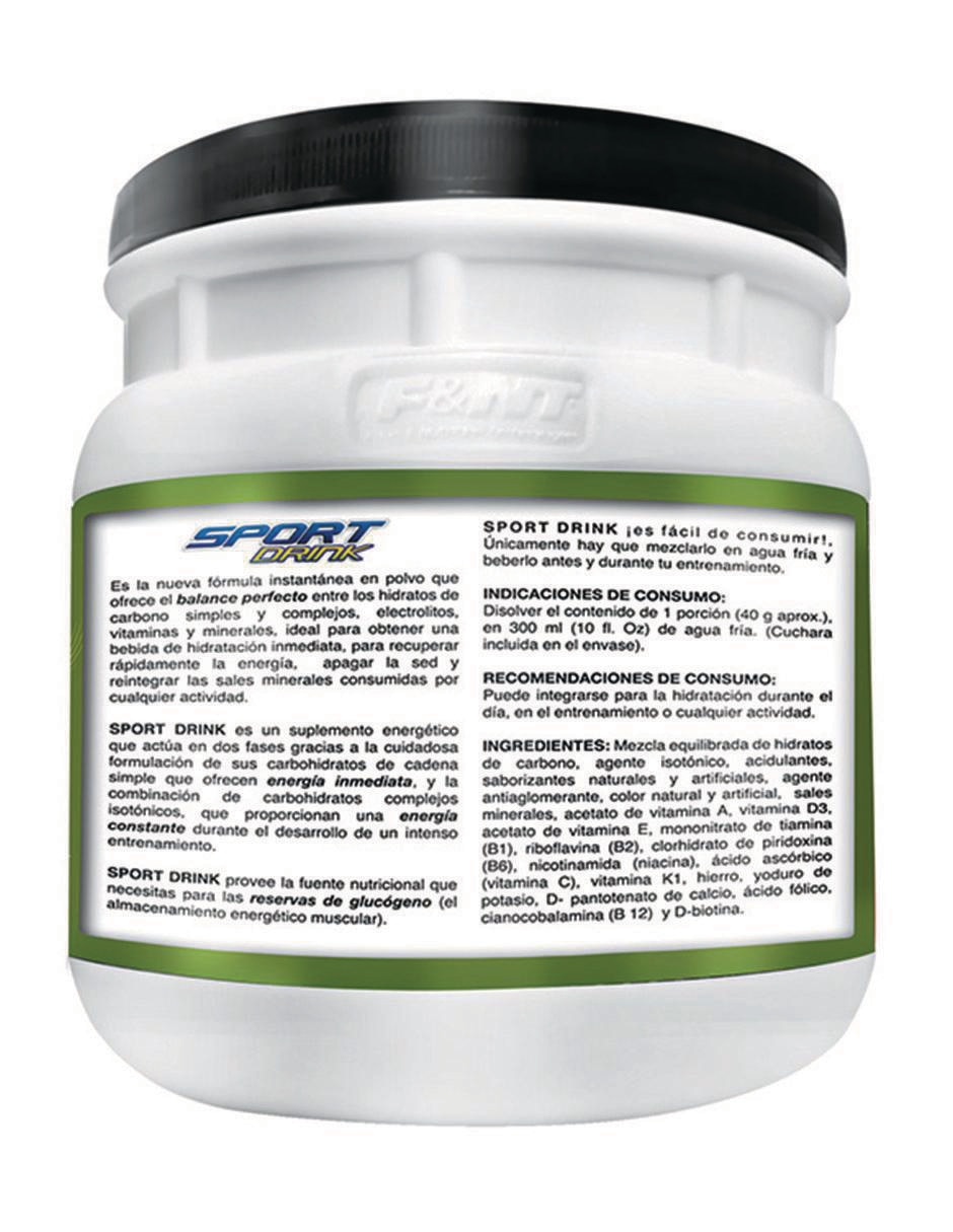 Suplemento alimenticio sabor limón de 1.1 kg 3