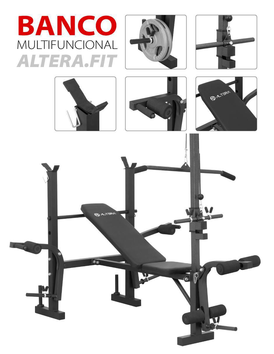 Banco para entrenamiento ALTBN-PL 8