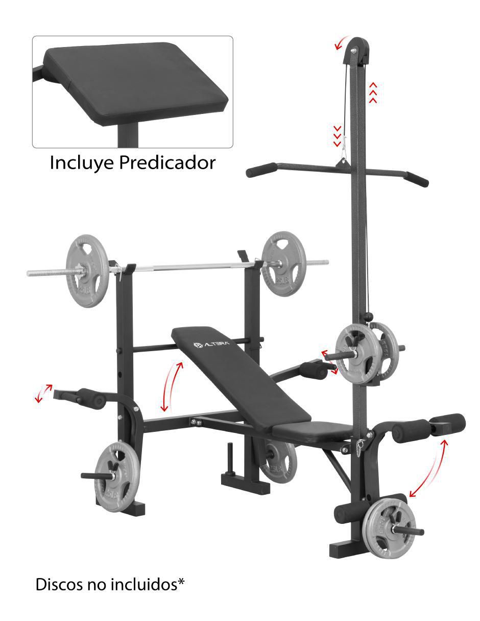 Banco para entrenamiento ALTBN-PL 9