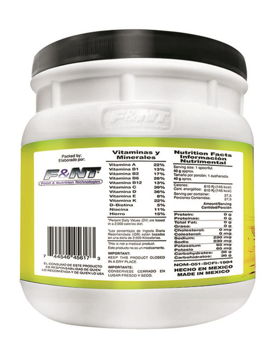 Suplemento alimenticio sabor manzana de 1.1 kg 6