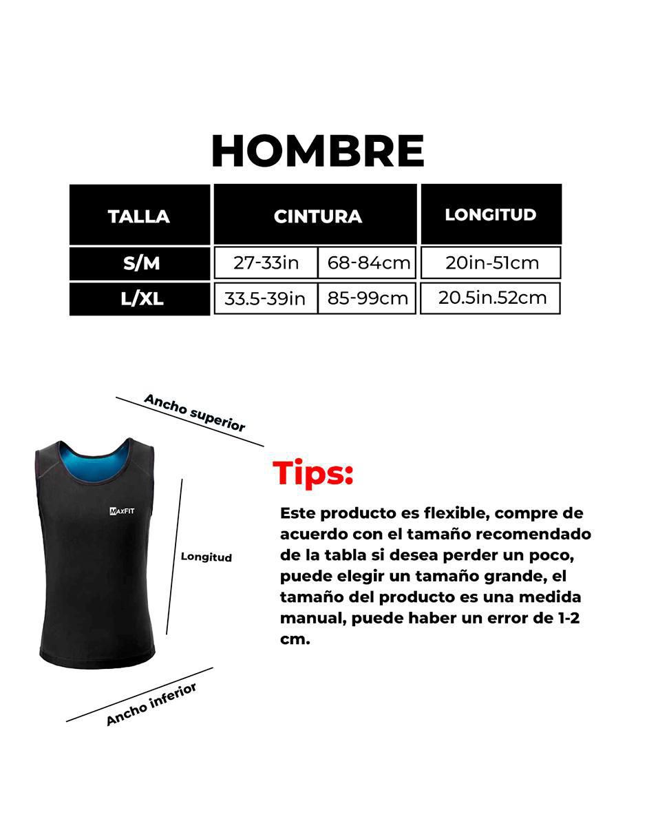 Chaleco reductor para hombre 7