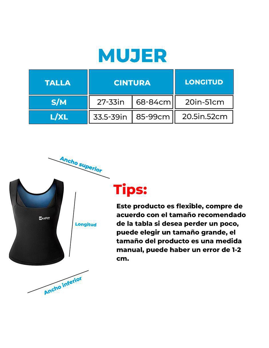 Chaleco reductor para mujer 7
