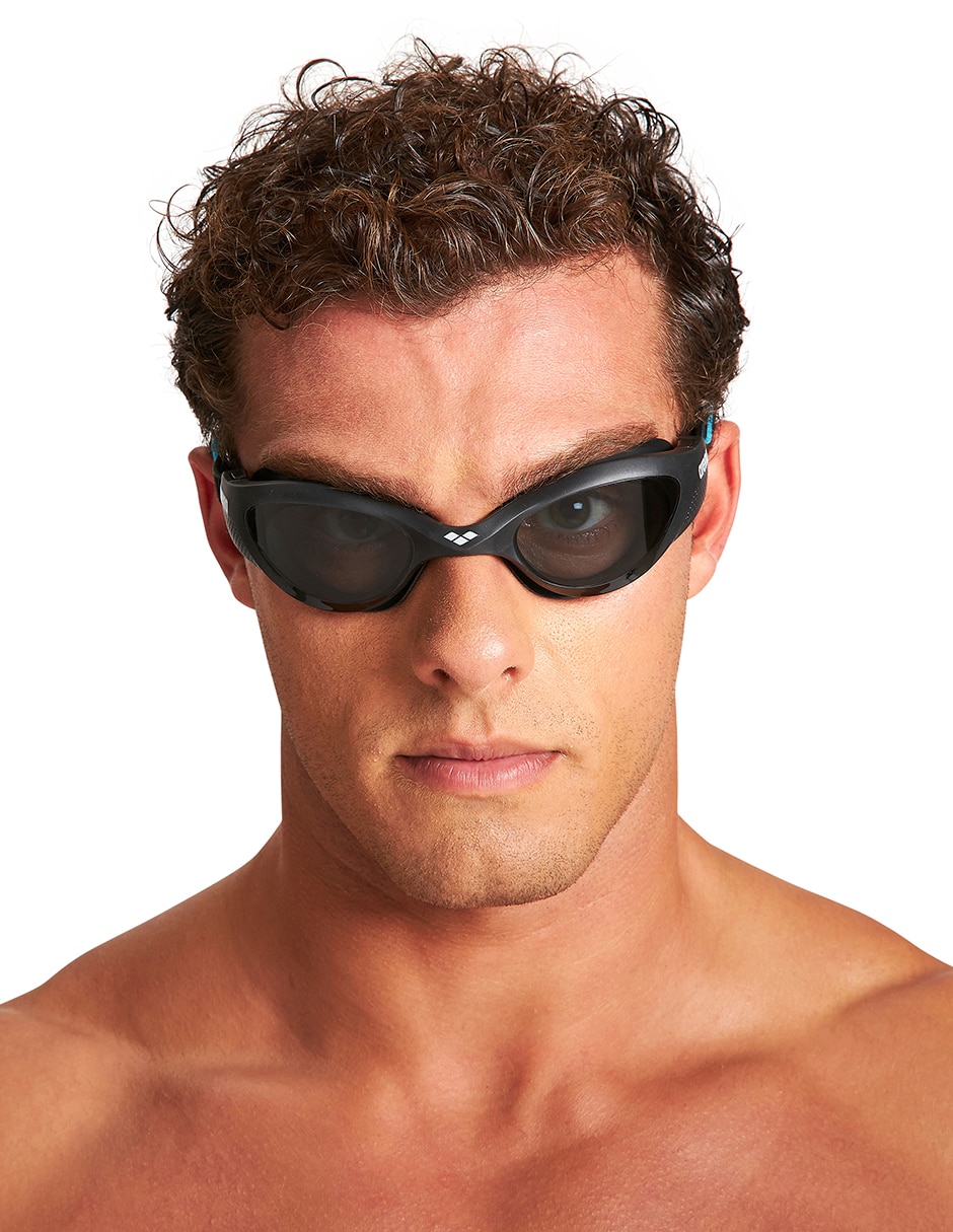 Goggles de puente fijo para natación unisex 4