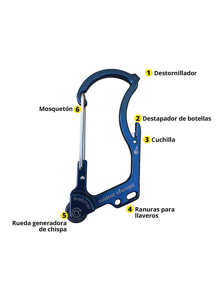 Mosquetones para campismo F1be 14