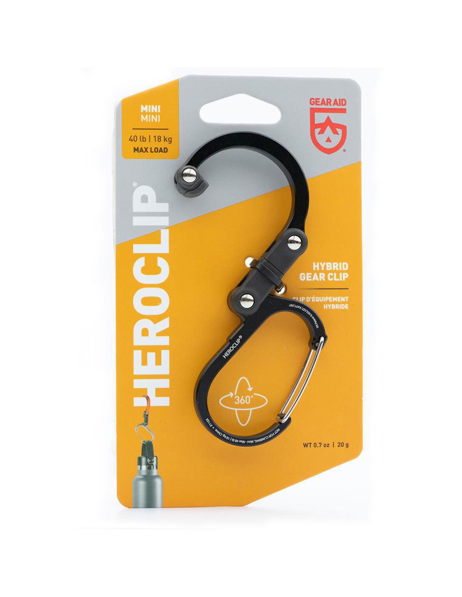 Mosquetones para campismo heroclip mini black 7