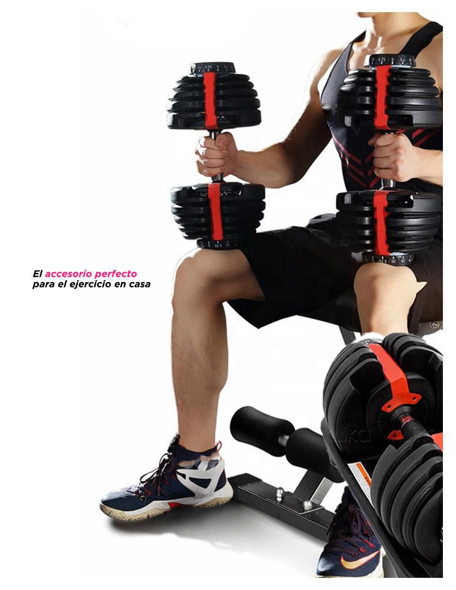 Mancuerna de peso variable 24 kg 3