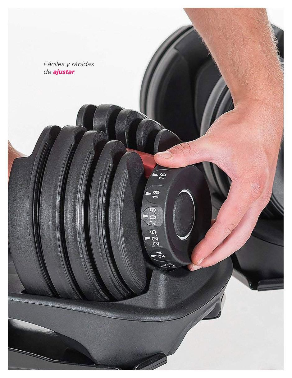 Mancuerna de peso variable 24 kg 4