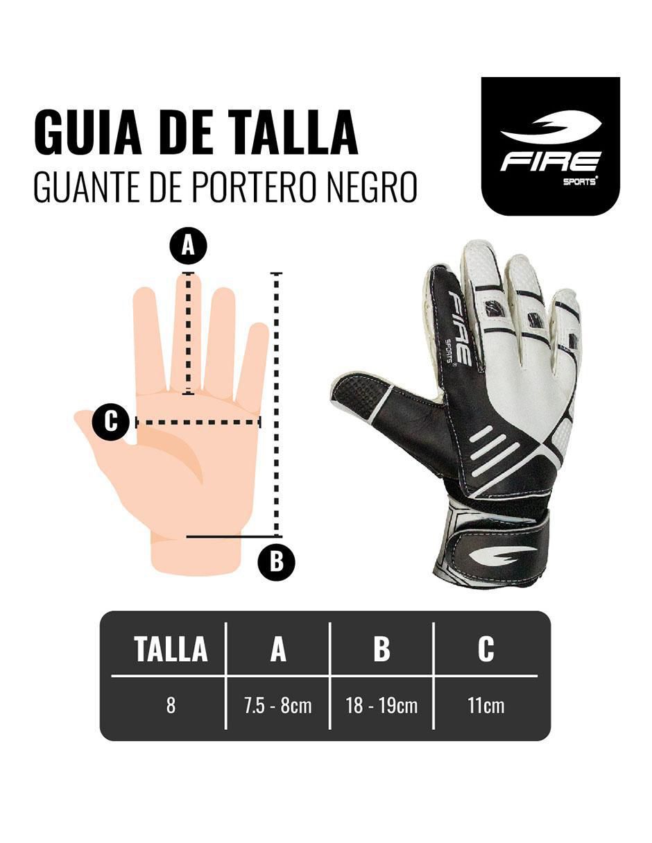 Guantes para fútbol fire sports