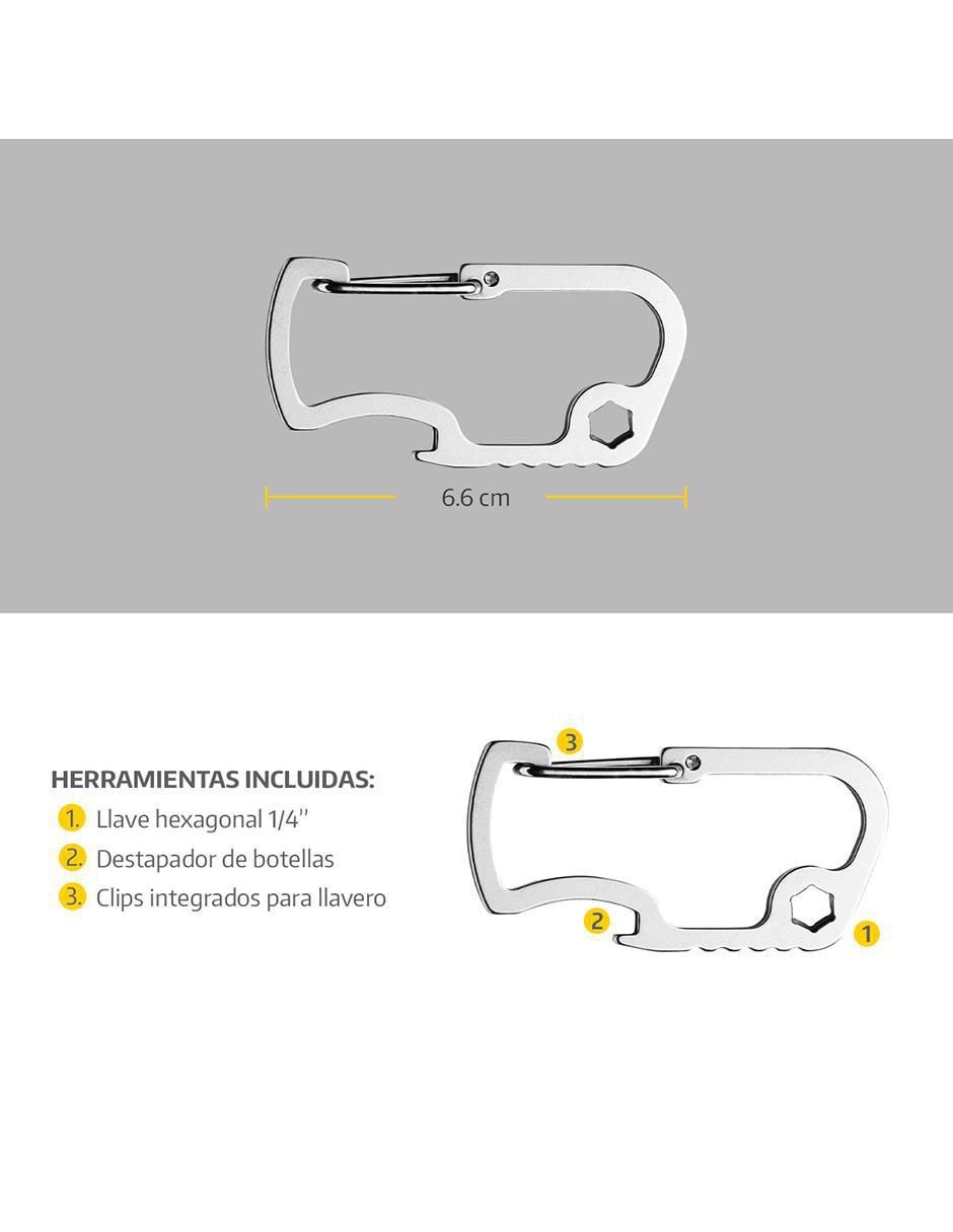 Mosquetones para campismo Carabiner 10