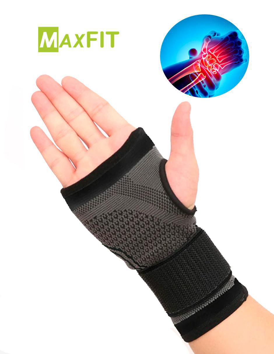 Muñequera deportiva maxfit muñequera de compresión maxfit/modelo hw003 para