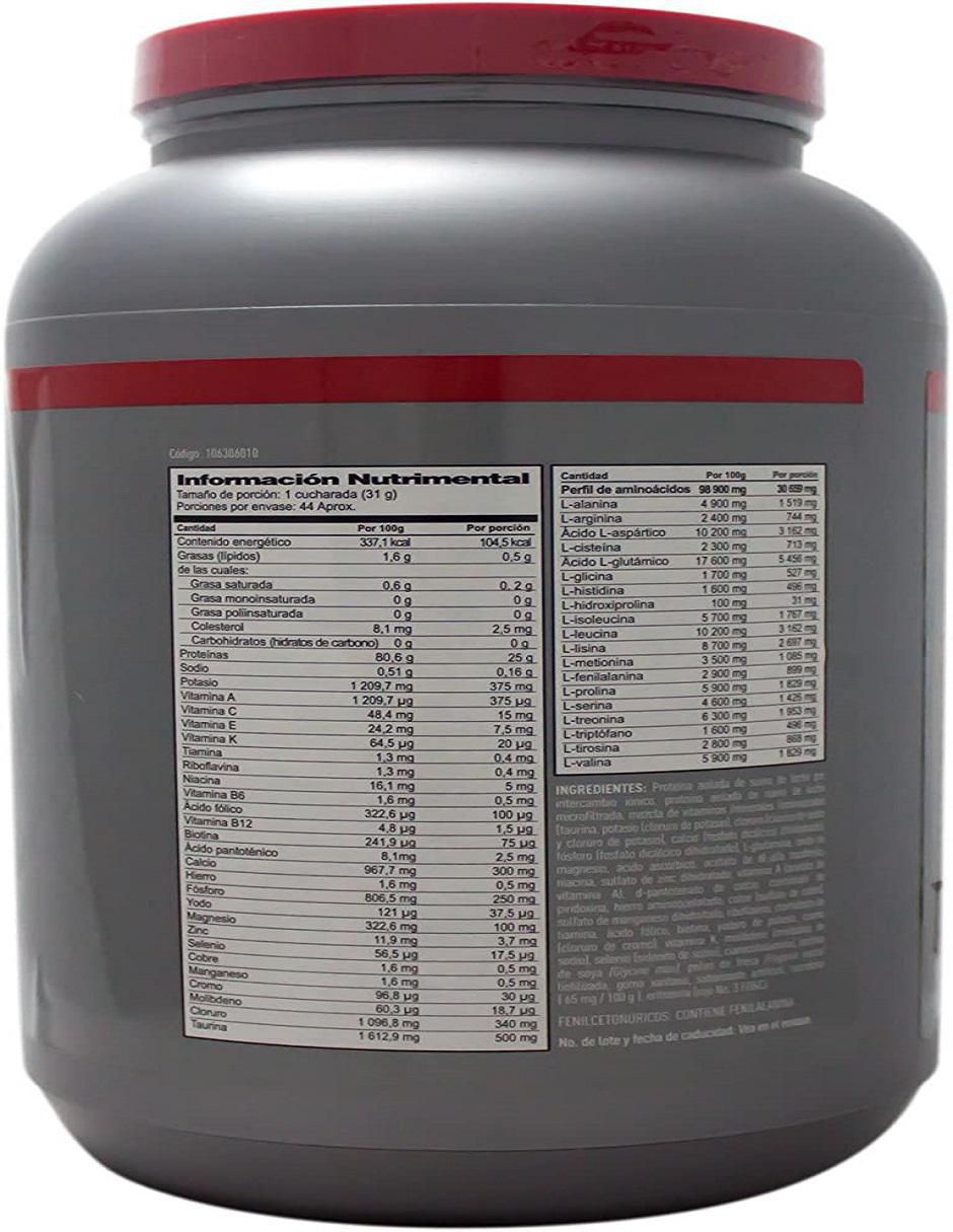 Proteína sabor fresa de 1.2 kg 2