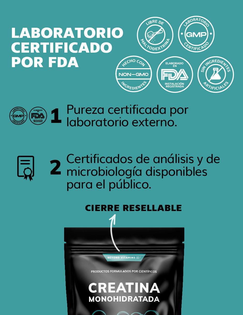 Creatina Monohidratada Micronizada sabor natural de 450 g 4