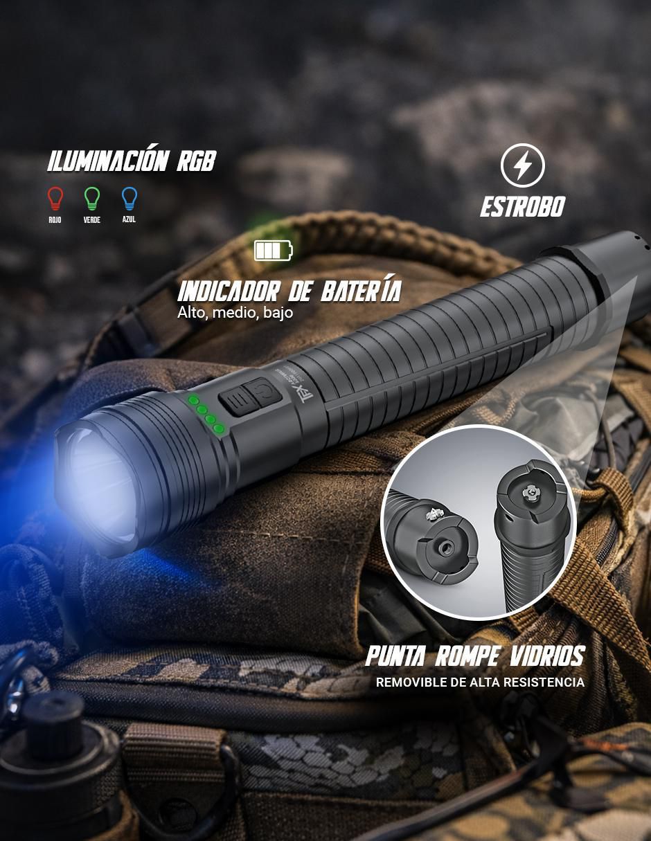 Linterna de mano Arcturus 5000 táctica 3