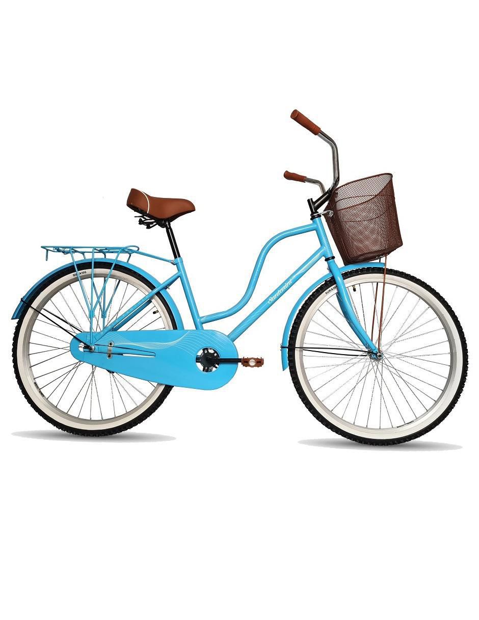 Bicicleta urbana rodada 24 Santorini para mujer 3