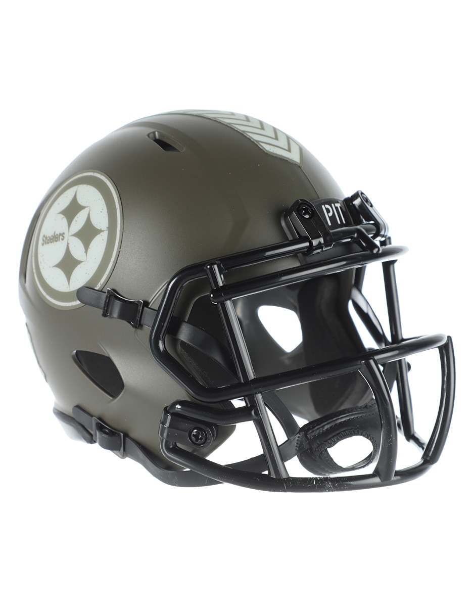 Pittsburgh Steelers SALUTE TO SERVICE Mini Speed Football Helmet